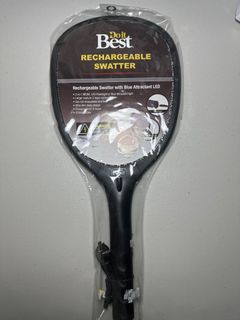Do it best rechargeable swatter with blue attractant led.