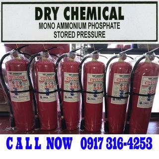 Dry Chemical Fire extinguisher Brand new Refilling Reconditioning