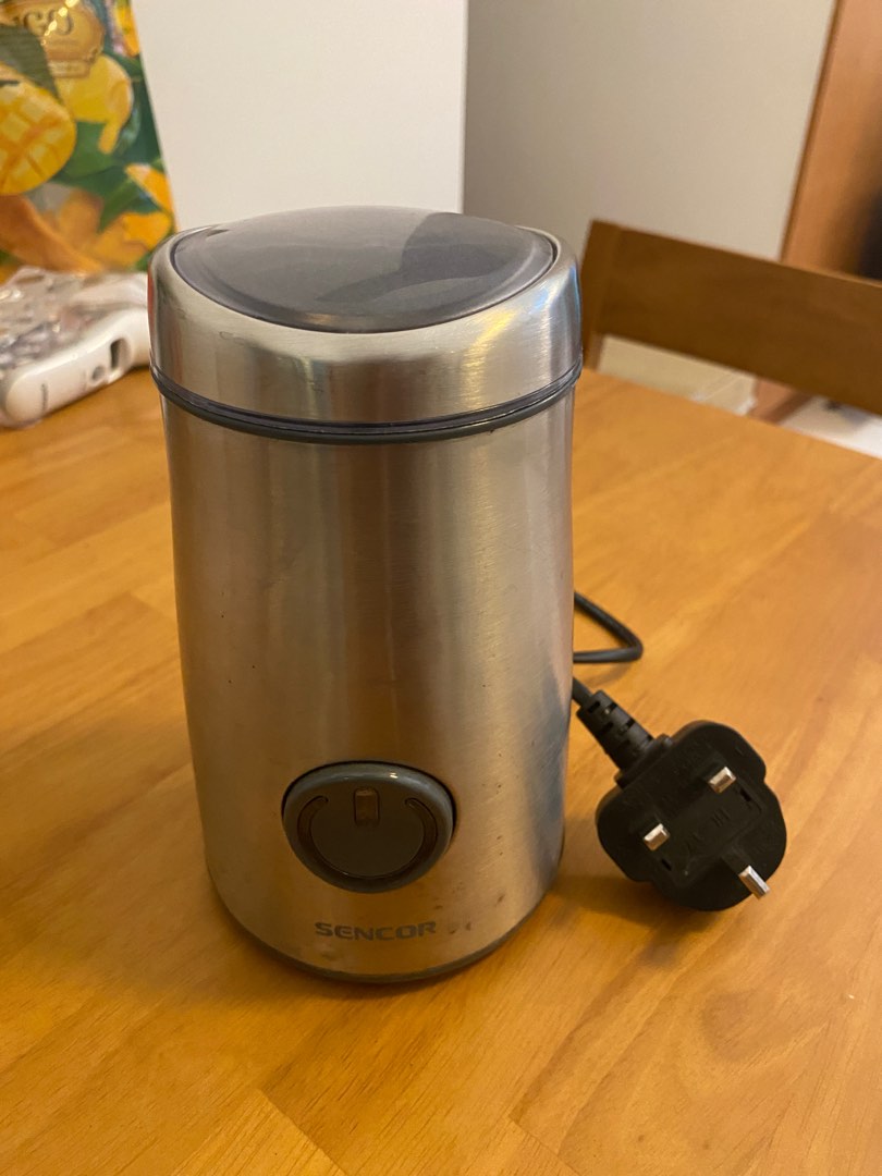 Electric coffee bean grinder TV Home Appliances Kitchen