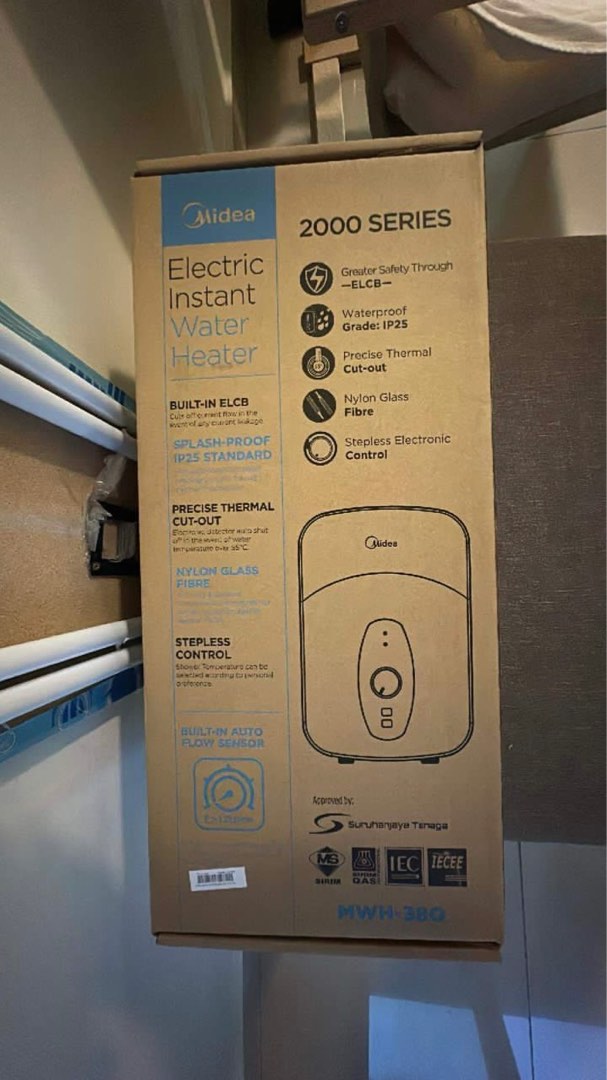 Electric Instant Water Heater 2000 Series, TV & Home Appliances, Water ...