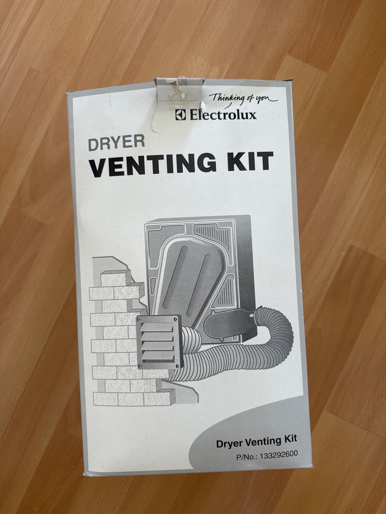 Electrolux Dryer Venting Kit, Furniture & Home Living, Bathroom & Kitchen Fixtures on Carousell