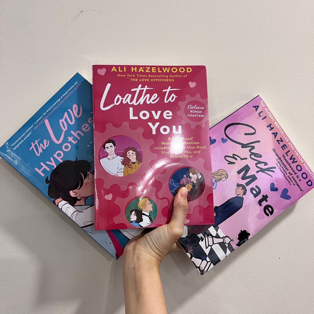 ENG】 KL READY STOCK Love hypothesis& loathe to love you& Check Mate by Ali  Hazelwood, Hobbies & Toys, Books & Magazines, Storybooks on Carousell