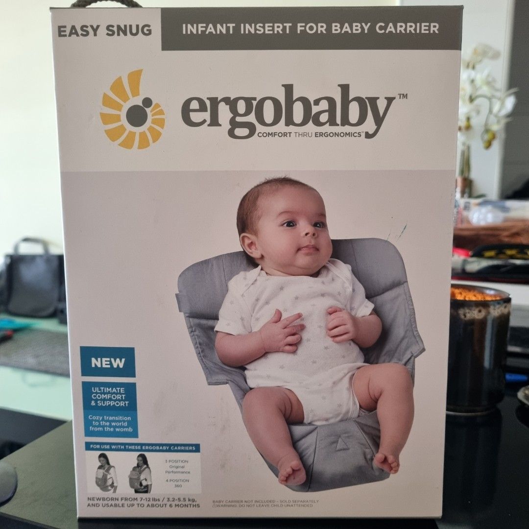 When to stop using on sale ergo infant insert