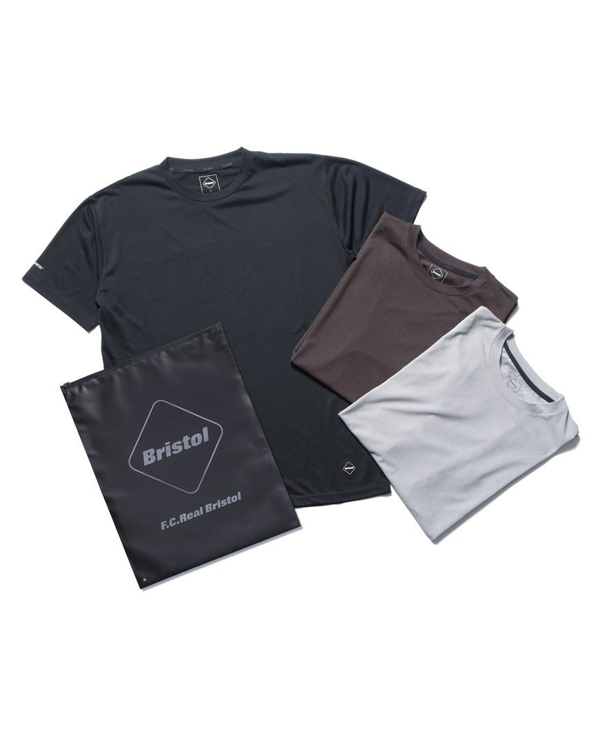 FCRB Polartec Power Dry 3Pack Tee, 男裝, 上身及套裝, T-shirt、恤衫