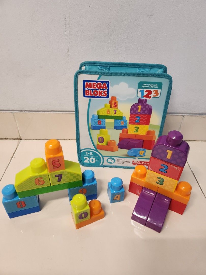 Mega bloks fisher price 20 pieces sales