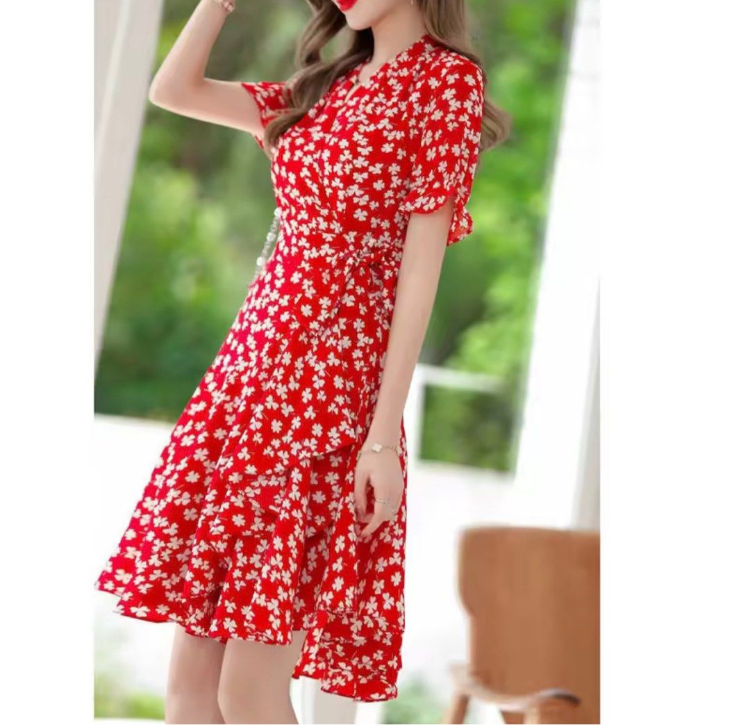 Chiffon summer dress on sale