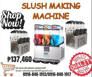 for sale 3 flavors of slush machine