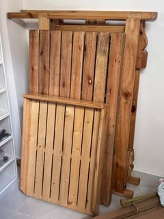 For Sale Used Wooden Crib 24x40