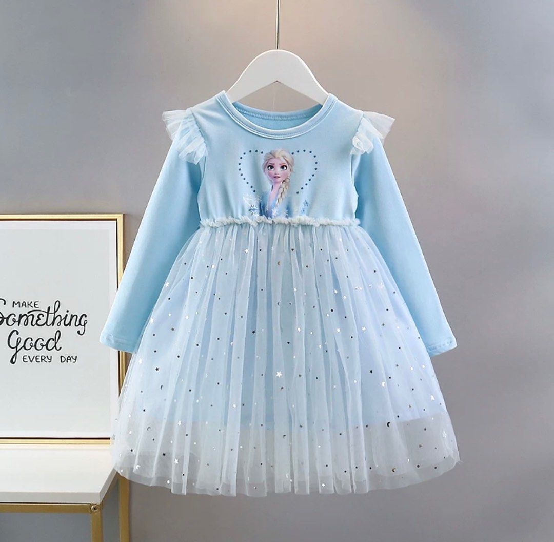 Frozen dress discount for baby girl