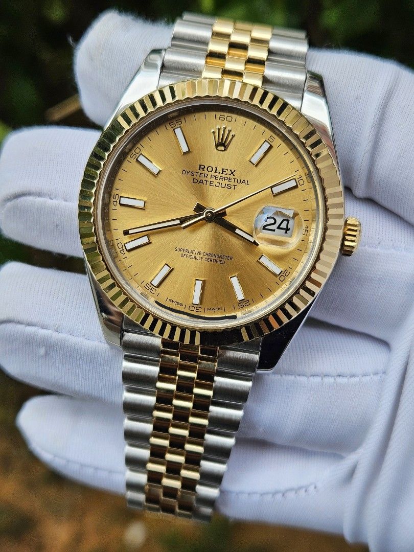 Full Complete Set 2016 Rolex Men Size Datejust 41 Ref. 126333