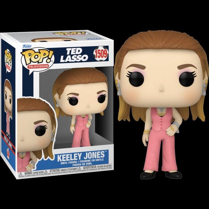 Funko Pop! Television: Ted Lasso - Ted Lasso (with Biscuits) #1506/Rebecca  Welton #1507/Roy Kent #1508/Keeley Jones #1509/Dani Rojas #1510/Nate  Shelley #1511, Hobbies & Toys, Toys & Games on Carousell