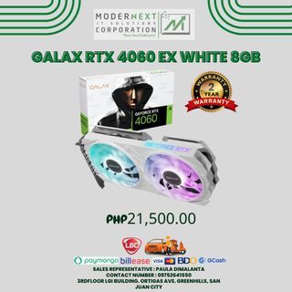 GALAX RTX 4060 EX WHITE 8GB