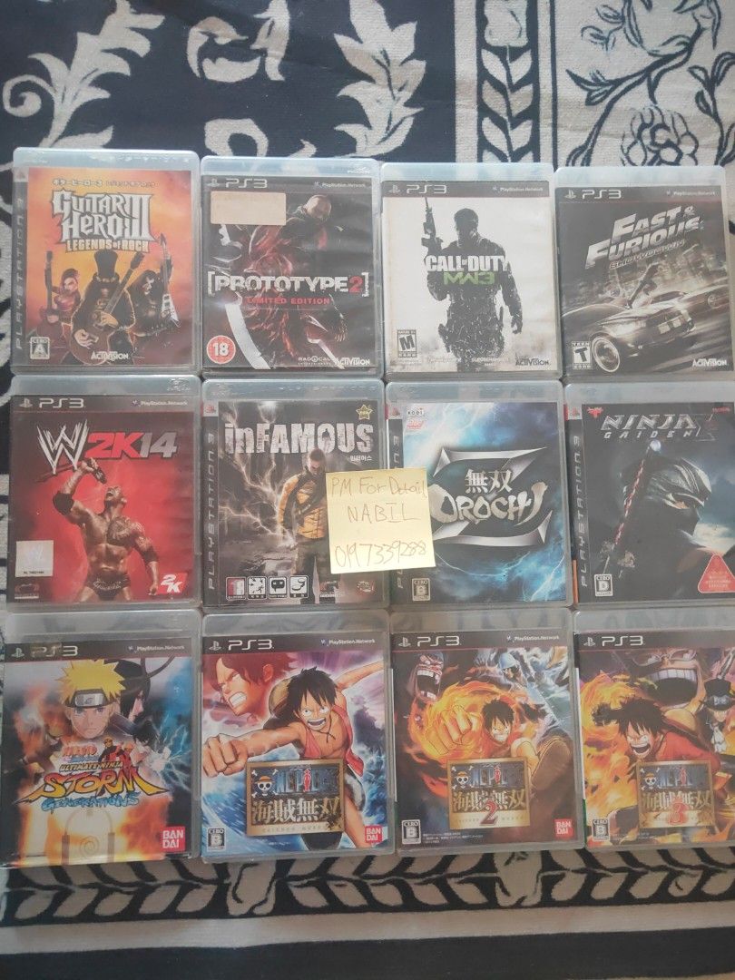 Game cd for ps3 Video Gaming Gaming Accessories Controllers on