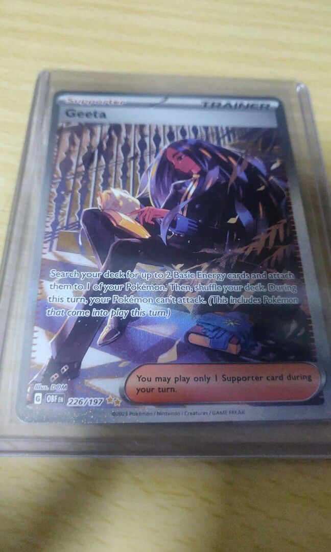 Geeta SIR Pokemon TCG, Hobbies & Toys, Toys & Games on Carousell