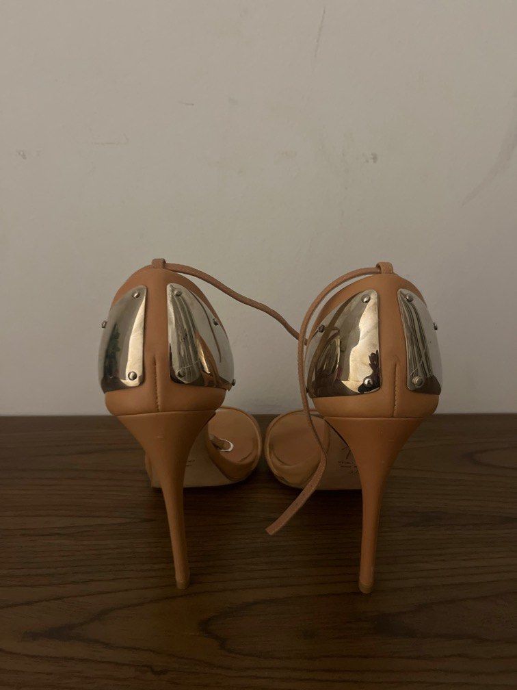 Rose gold sale giuseppe zanotti heels