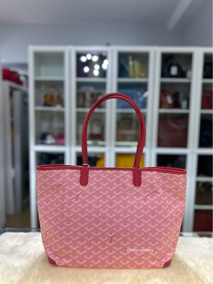 Goyard Limited Edition Pink Artois PM, Luxury, Bags & Wallets on Carousell