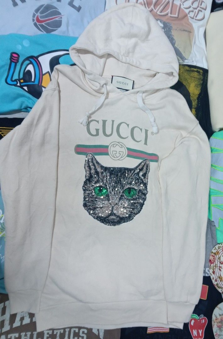 Gucci mystic cat hoodie on sale
