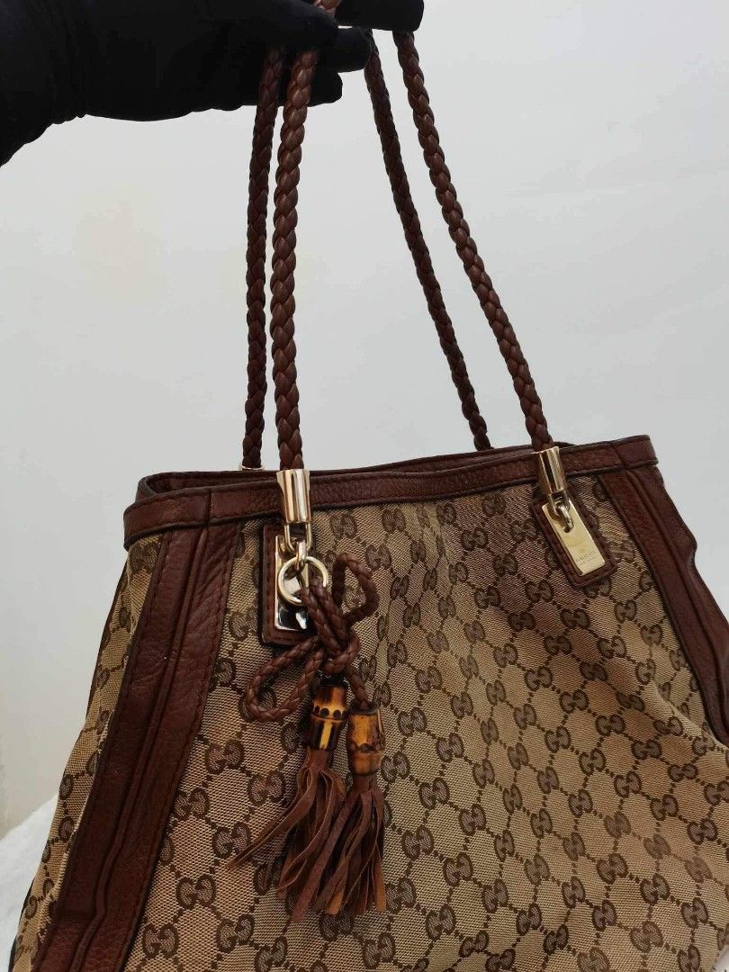Gucci tote bag with tassel Luxury Bags Wallets on Carousell