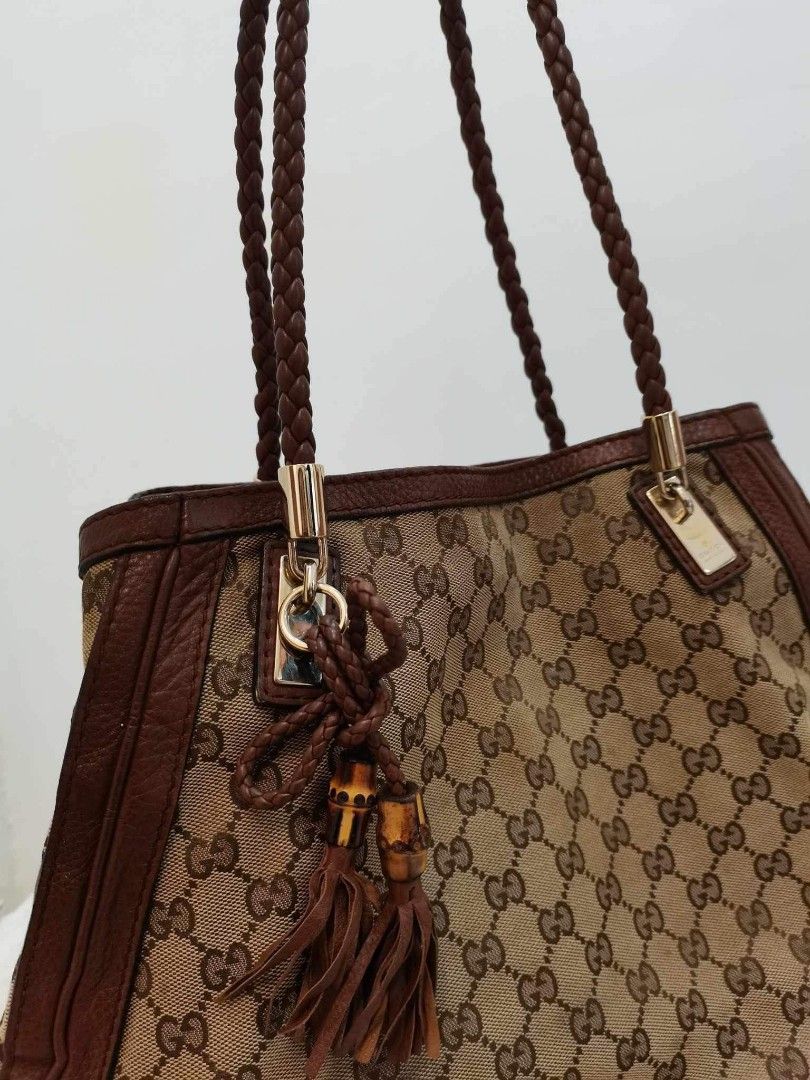Gucci tote bag with tassel Luxury Bags Wallets on Carousell