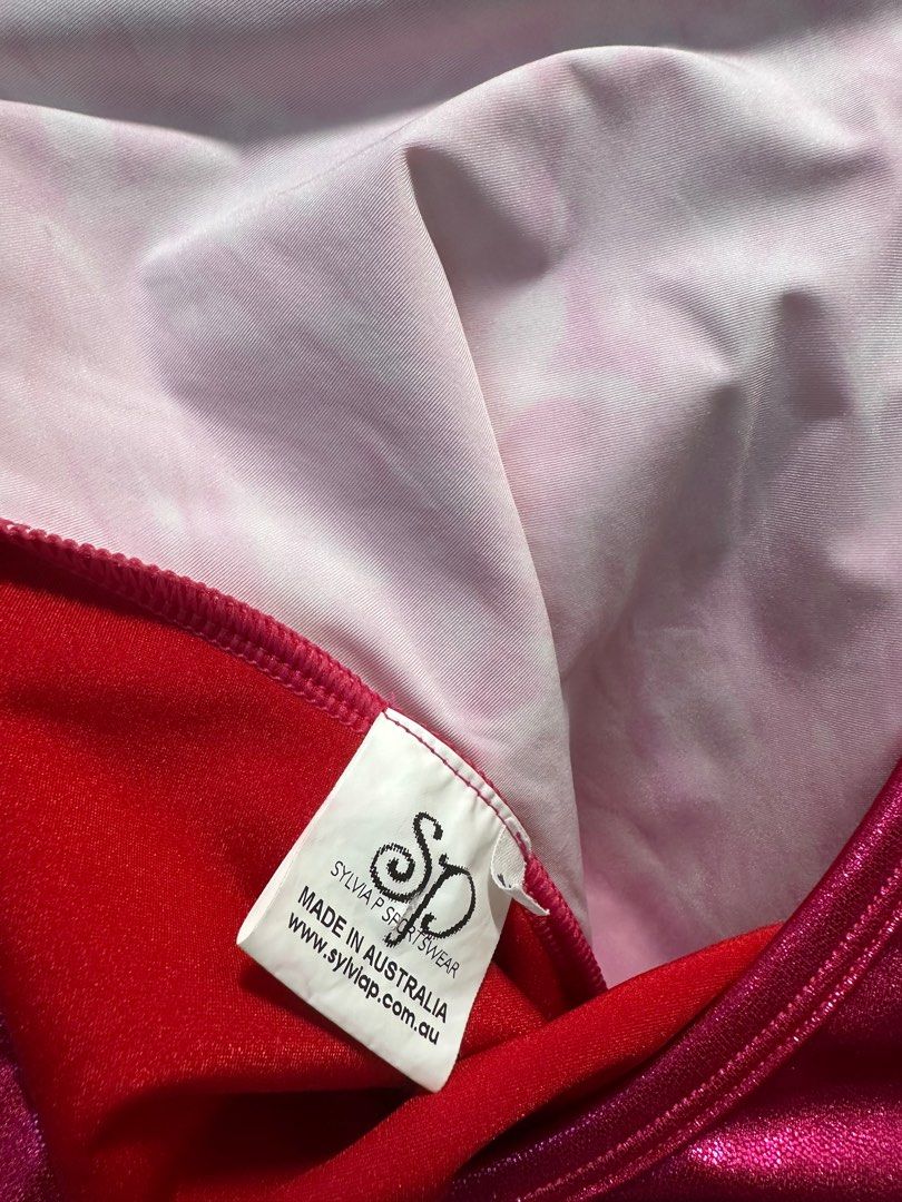 Gymnastics Leotard Sylvia P size 14 pink Women s Fashion