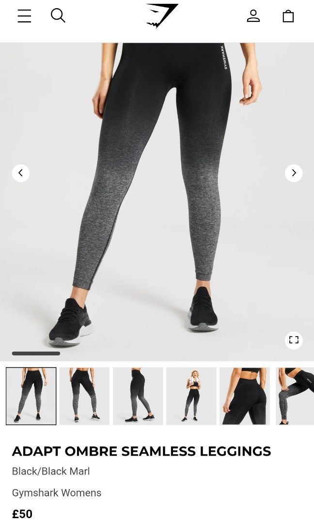 Gymshark Adapt Ombre Leggings, Women's Fashion, Activewear on Carousell