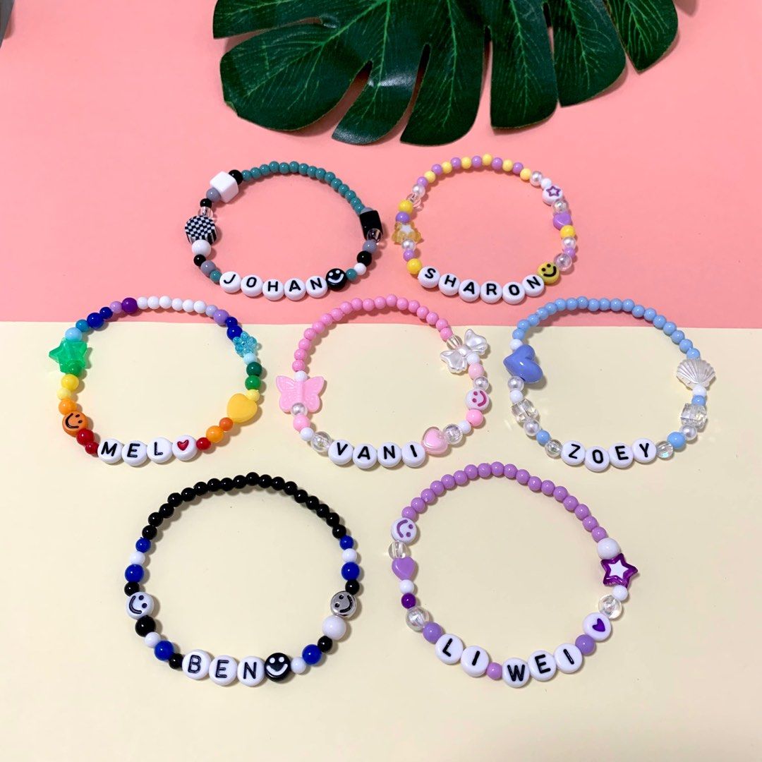 Elastic hot sale friendship bracelets
