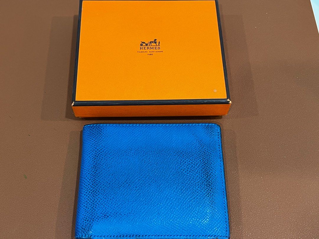 Hermes Citizen Twill Compact Wallet, Luxury, Bags & Wallets on Carousell