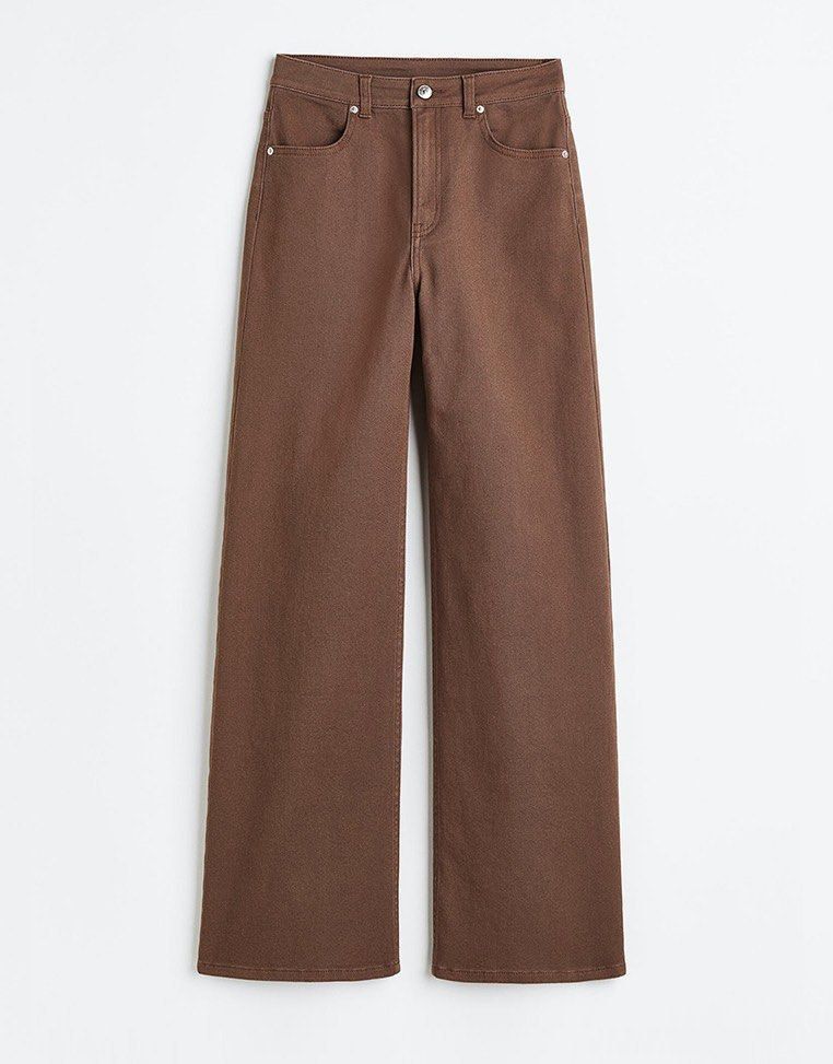 h&m brown jeans