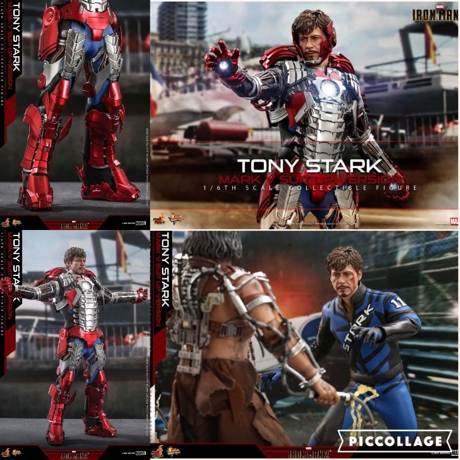 HotToys 復仇者聯盟4：終局之戰 MMS599 鋼鐵人2 東尼·史塔克 馬克5 ironman Mark V/Avengers ...