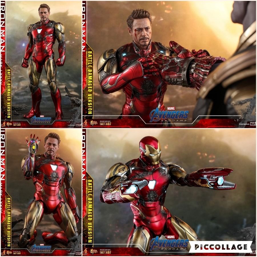 HotToys 復仇者聯盟4：終局之戰 MMS599 鋼鐵人2 東尼·史塔克 馬克5 ironman Mark V/Avengers ...