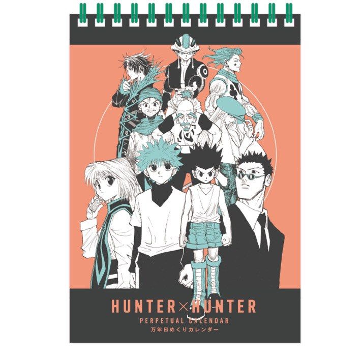 冨樫義博展PUZZLE 万年日めくりカレンダーハンターハンター