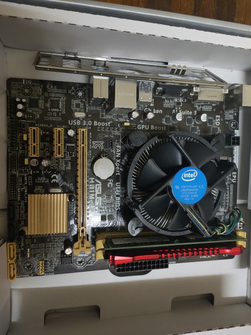 i5 4460 + motherboard + ram, Computers & Tech, Parts & Accessories ...