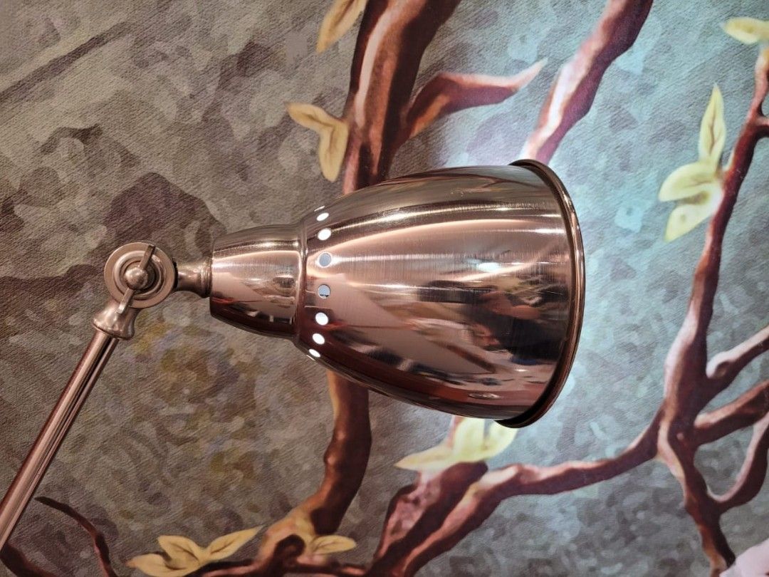 Ikea barometer floor lamp(silver), Furniture & Home Living, Lighting