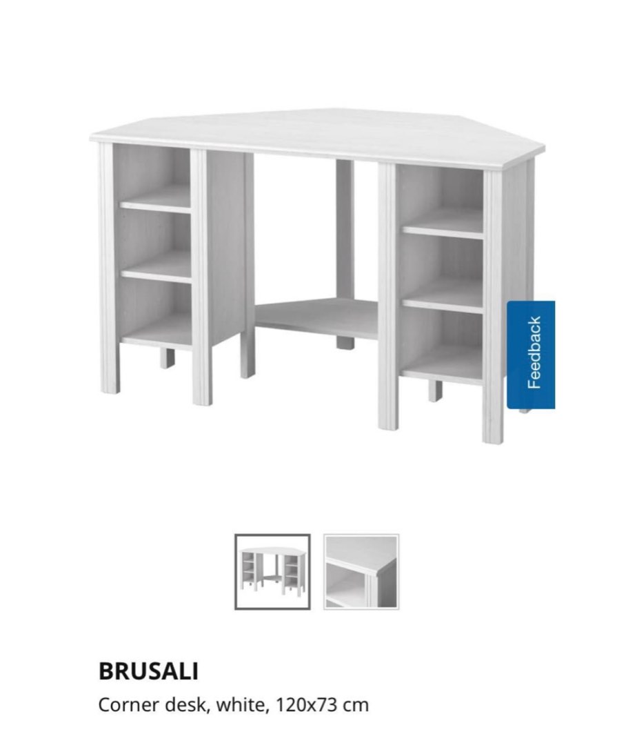 Ikea corner hotsell desk brusali