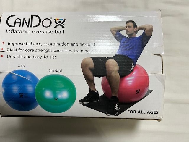 Inflatable gym ball deals