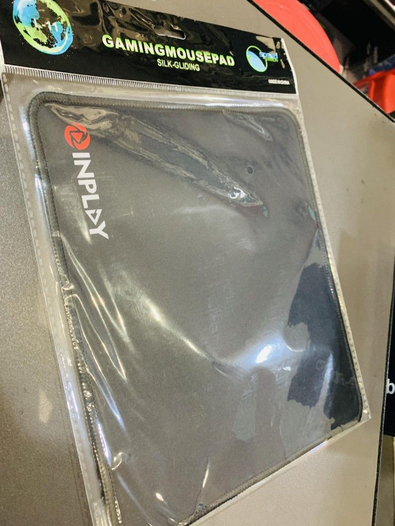 Inplay 250x210mm Small Mouse Pad Black (Category: Mouse & Mousepads) located in Makati City. Submitted by techubstoreandaccessories (Listing ID 1276495490, Image 2). Description: Inplay 250x210mm Small Mouse Pad Black Ready for Pick-Up / Same Day Delivery Via Lalamove‼️ DETAILS: ✅ Actual Picture Posted. ✅BRAND NEW, SEALED, & ORIGINAL. ✅7 Days Replacement for Factory Defects and 1year Limited Warranty. (Terms and conditions apply). ✅With Sales Inv