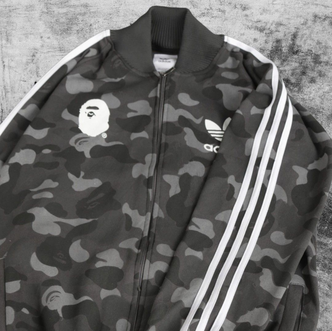 Harga jaket adidas x sale bape