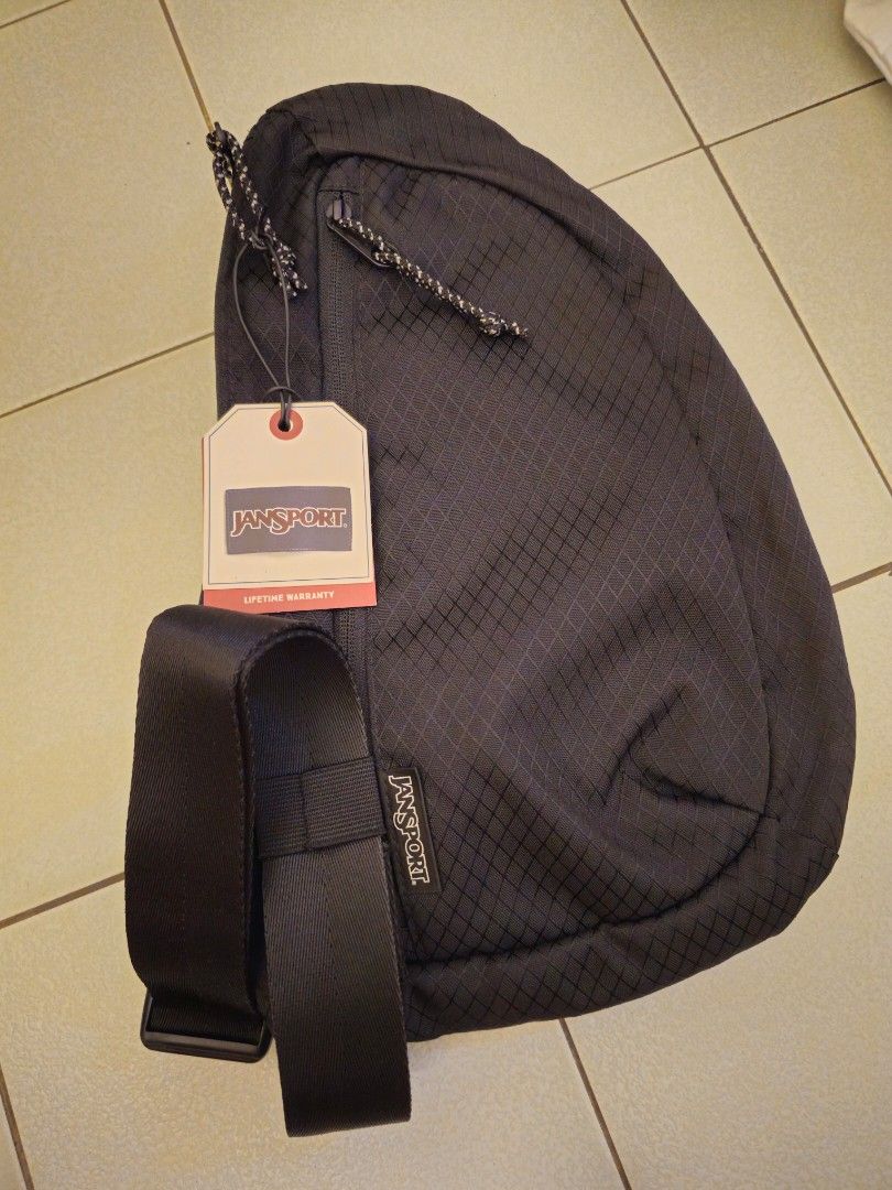 Jansport City Sling Crossbody Bag Blacktop