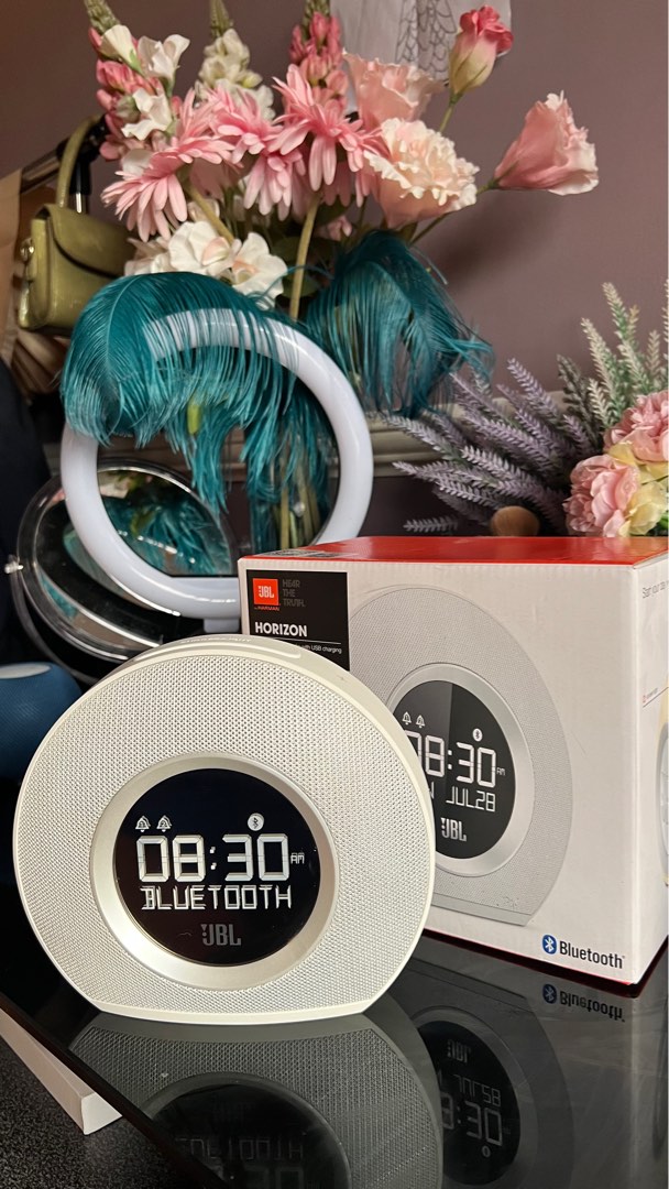 JBL SPEAKER ALARM CLOCK BLUETOOTH, Audio, Soundbars, Speakers