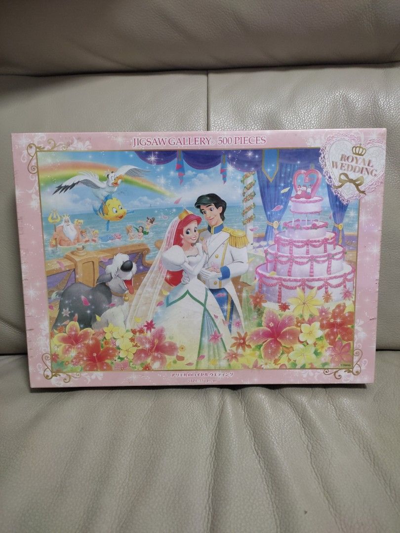 Stitch jigsaw puzzle 500 pieces (with frame), 興趣及遊戲, 玩具& 遊戲類- Carousell
