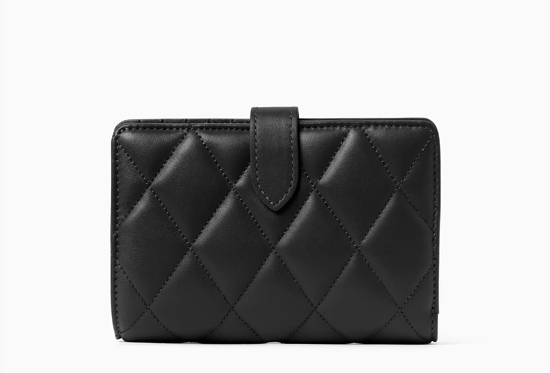 KATE SPADE Carey Medium Compact Bifold Wallet, Luxury, Bags & Wallets ...