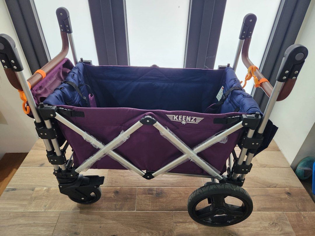 Keenz 7S Purple Wagon Babies Kids Going Out Strollers on Carousell