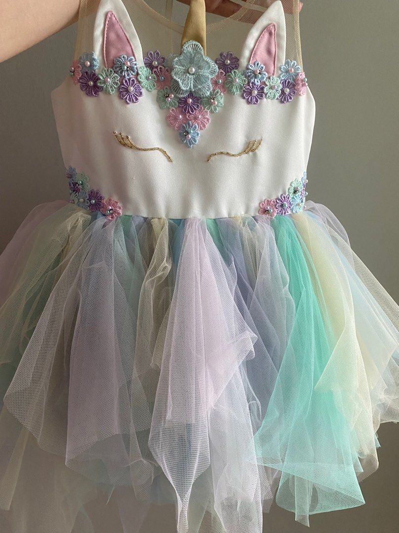 Unicorn sale kid dress