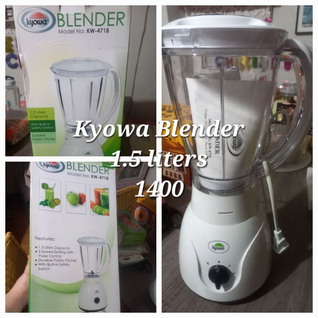 Kyowa Blender 1.5 liters, TV & Home Appliances, Kitchen Appliances
