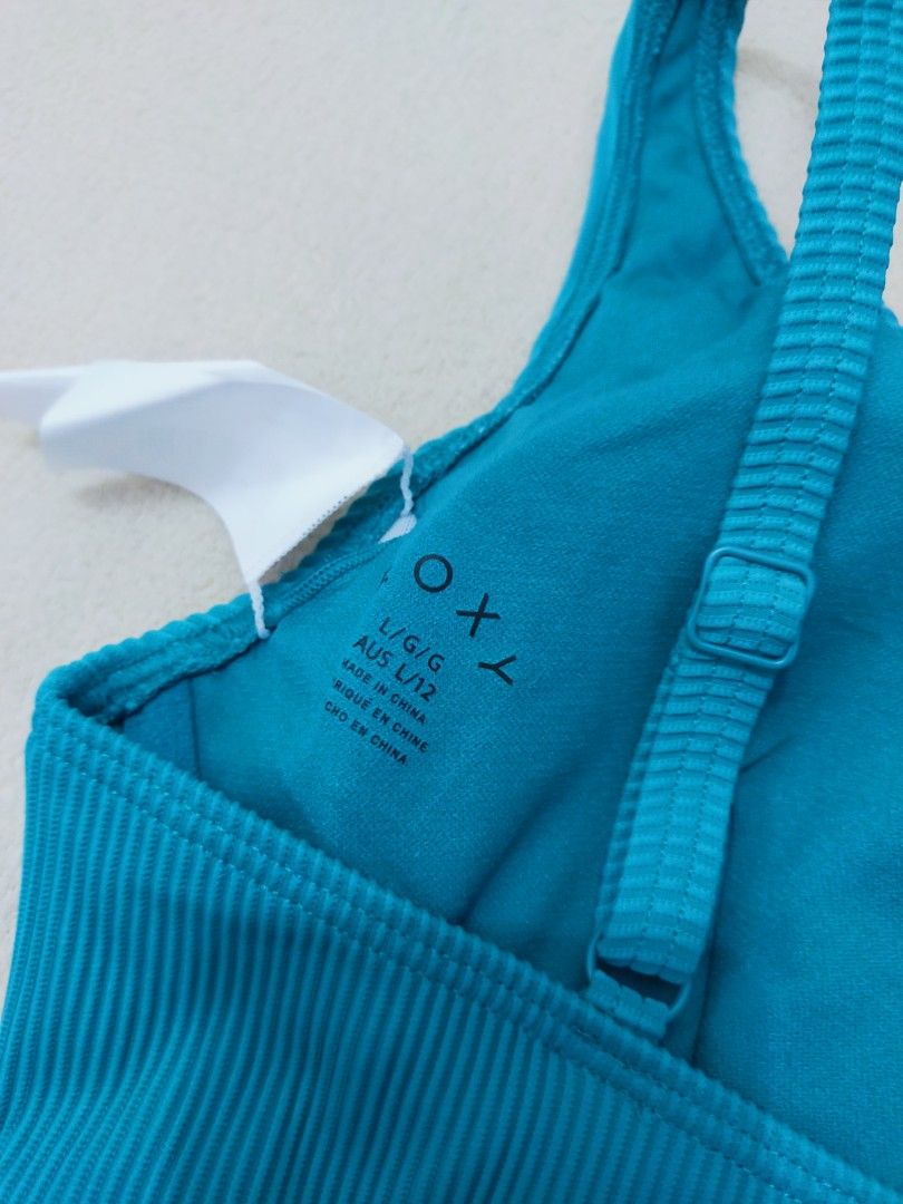 (L) ROXY MIND OF FREEDOM UNDERWIRED BIKINI TOP / SWIM TOP / SWIMSUIT