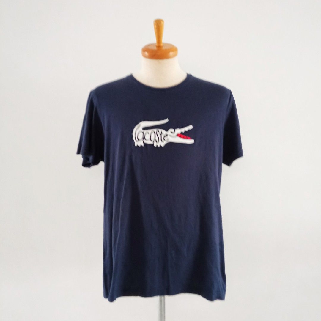 Lacoste Big Logo T Shirt Men s Fashion Tops Sets Tshirts