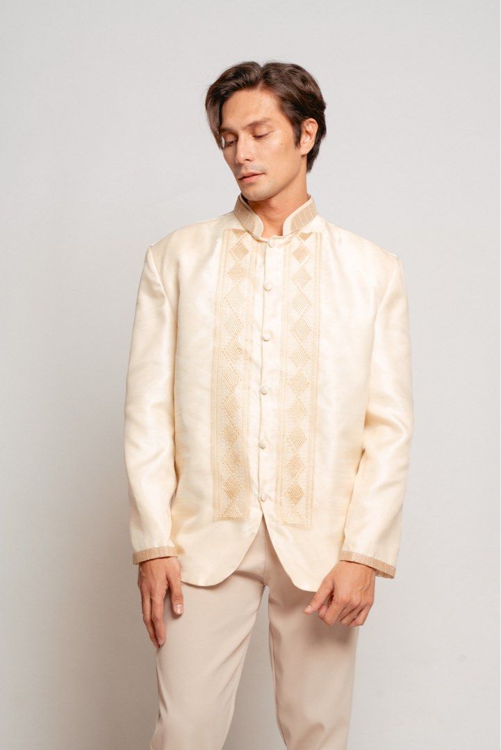 Coat barong wedding best sale