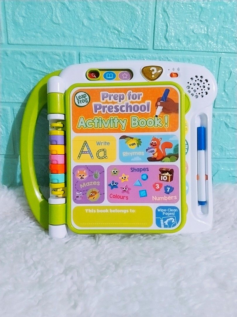 LeapFrog Prep for Preschool Activity Book, Babies & Kids, Infant