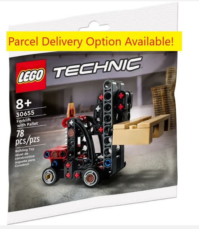 LEGO 30655 TECHNIC Forklift with Pallet Brand New