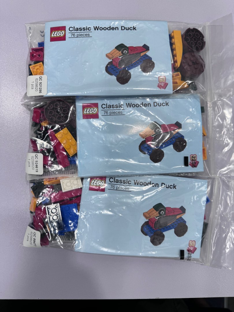 LEGO Classic Wooden Duck 50 each bag